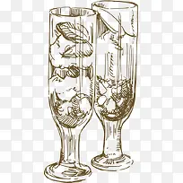 素描杯子-空若网 素描杯子-空若网