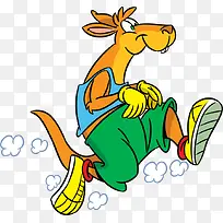 卡通袋鼠-空若网 卡通袋鼠-空若网