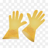 矢量卡通简洁扁平化手套-空若网 矢量卡通简洁扁平化手套-空若网