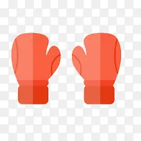 矢量卡通简洁扁平化手套png-空若网 矢量卡通简洁扁平化手套png-空若网