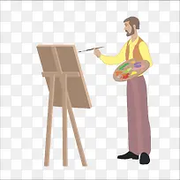 扁平化画家-空若网 扁平化画家-空若网