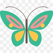 彩色蝴蝶昆虫-空若网 彩色蝴蝶昆虫-空若网
