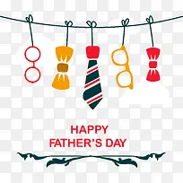 父亲节快乐主题海报矢量图-空若网 父亲节快乐主题海报矢量图-空若网
