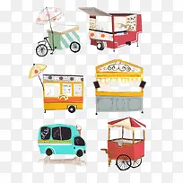 卡通食品车-空若网 卡通食品车-空若网