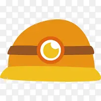 矢量图黄色安全帽-空若网 矢量图黄色安全帽-空若网