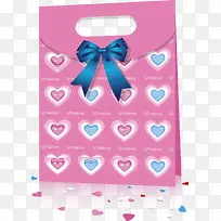 紫色礼品装饰可爱高端手拎袋-空若网 紫色礼品装饰可爱高端手拎袋-空若网