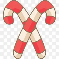 圣诞节卡通拐杖糖果-空若网 圣诞节卡通拐杖糖果-空若网