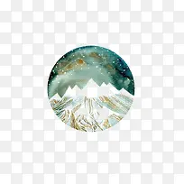 水彩圆形背景-空若网 水彩圆形背景-空若网