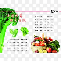 农家乐水果蔬菜菜单-空若网 农家乐水果蔬菜菜单-空若网