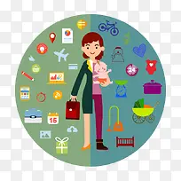 女人生娃前和生娃后-空若网 女人生娃前和生娃后-空若网