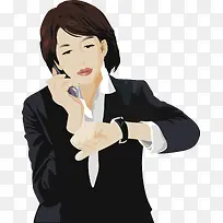 矢量职场女强人素材-空若网 矢量职场女强人素材-空若网