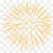 创意合成手绘橙色的烟花效果-空若网 创意合成手绘橙色的烟花效果-空若网