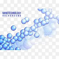 纳米技术背景矢量-空若网 纳米技术背景矢量-空若网