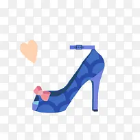 高跟鞋婚鞋卡通矢量素材-空若网 高跟鞋婚鞋卡通矢量素材-空若网
