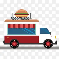 矢量图快餐食物车-空若网 矢量图快餐食物车-空若网