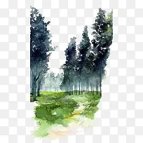 水彩画-空若网 水彩画-空若网