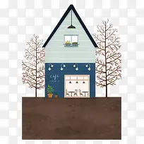 卡通工厂房子-空若网 卡通工厂房子-空若网