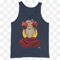 t恤上衣女式服装无袖衬衫-弗里达-空若网 t恤上衣女式服装无袖衬衫-弗里达-空若网