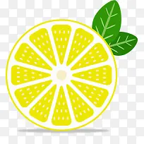 卡通手绘水果装饰海报设计柠檬-空若网 卡通手绘水果装饰海报设计柠檬-空若网