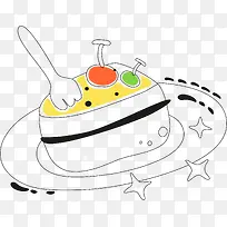 卡通蛋糕-空若网 卡通蛋糕-空若网