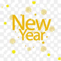 矢量新年快乐字母-空若网 矢量新年快乐字母-空若网