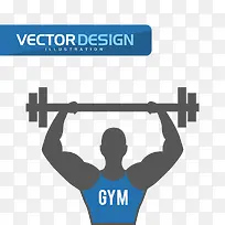 举重运动标志-空若网 举重运动标志-空若网