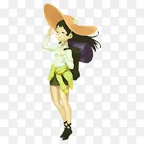 生如夏花手绘插画唯美夏天-空若网 生如夏花手绘插画唯美夏天-空若网