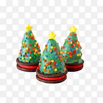 圣诞树夹心饼干-空若网 圣诞树夹心饼干-空若网