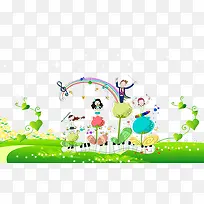 ����Ҷ�ͯ�廭-������