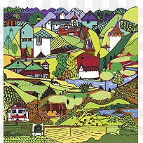 װ�β�ͼũ��ũ��廭-������