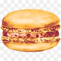 黄色高清马卡龙食物-空若网 黄色高清马卡龙食物-空若网