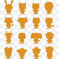 咖啡色动物背景-空若网 咖啡色动物背景-空若网