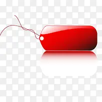 红色的长方形的吊牌-空若网 红色的长方形的吊牌-空若网