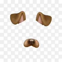 狗耳狗鼻子贴图-空若网 狗耳狗鼻子贴图-空若网