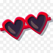 爱心太阳镜-空若网 爱心太阳镜-空若网