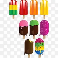夏季冰棒销售插画-空若网 夏季冰棒销售插画-空若网