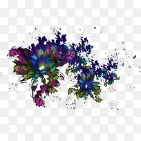 彩色喷漆装饰花-空若网 彩色喷漆装饰花-空若网