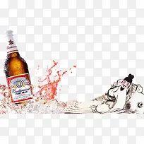 产品实物百威啤酒-空若网 产品实物百威啤酒-空若网