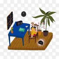 卡通房间摆设-空若网 卡通房间摆设-空若网