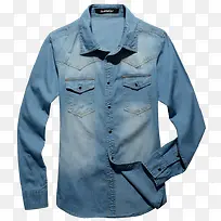 修身的牛仔衬衫-空若网 修身的牛仔衬衫-空若网