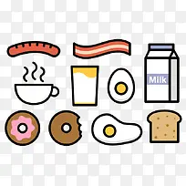 早饭 早餐 食物-空若网 早饭 早餐 食物-空若网