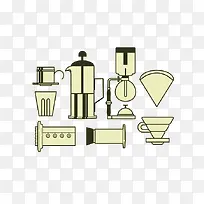 咖啡冲泡工具-空若网 咖啡冲泡工具-空若网