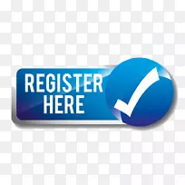 计算机图标剪辑艺术注册按钮-空若网 计算机图标剪辑艺术注册按钮-空若网