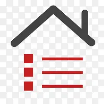 手绘线条屋子-空若网 手绘线条屋子-空若网