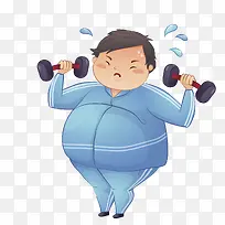 双手拿哑铃的男士-空若网 双手拿哑铃的男士-空若网