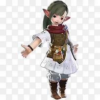 可爱手绘小矮人造型-空若网 可爱手绘小矮人造型-空若网