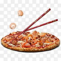 蔬菜鸡肉披萨-空若网 蔬菜鸡肉披萨-空若网