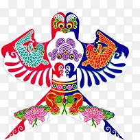 可爱彩绘风筝装饰-空若网 可爱彩绘风筝装饰-空若网