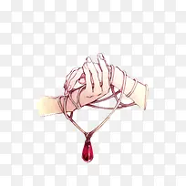 梦幻元素卡通素材 手牵手-空若网 梦幻元素卡通素材 手牵手-空若网