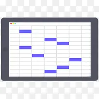 卡通扁平数据表格UI设计-空若网 卡通扁平数据表格UI设计-空若网